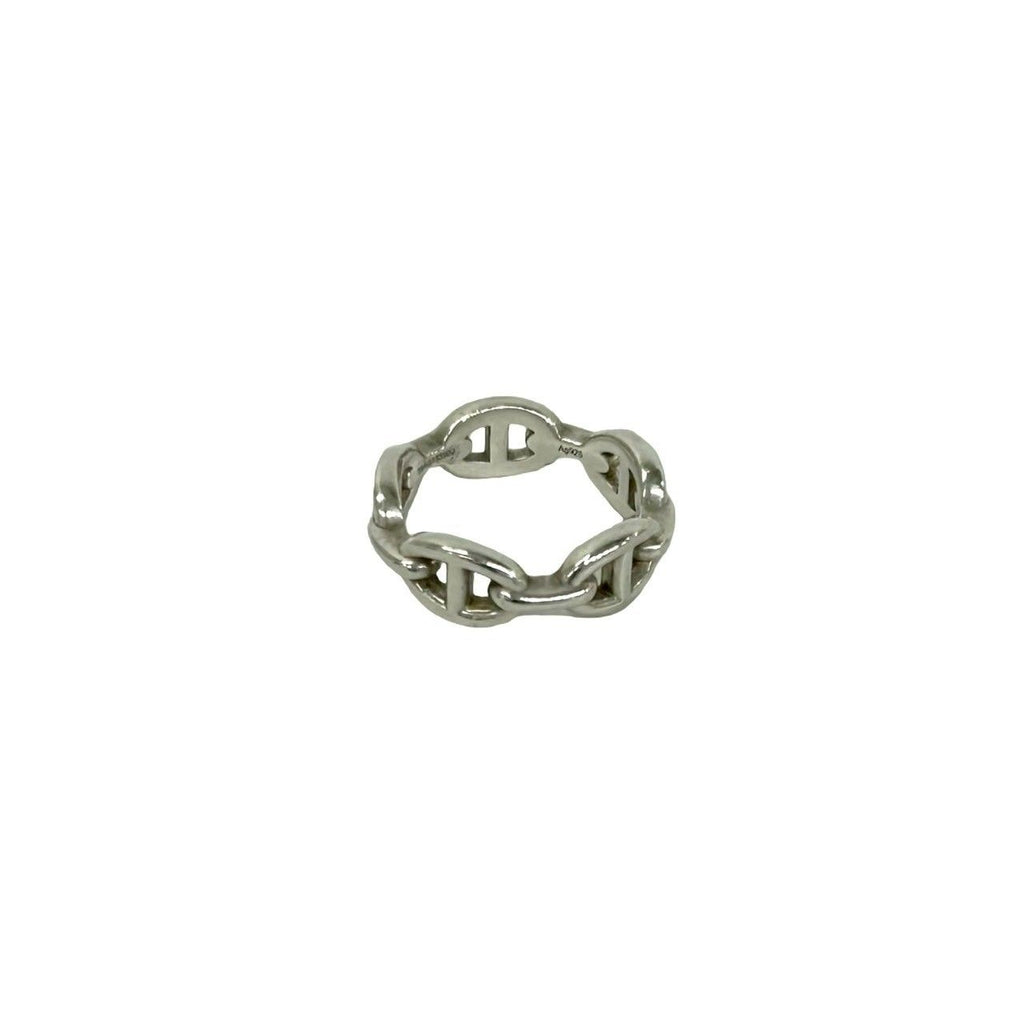 Hermes Chaine D'ancre Ring 925 Sterling Silver — view 6