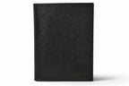Prada Wallet Billfold Card Case Bifold Folding Saffiano Leather Black