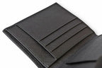 Prada Wallet Billfold Card Case Bifold Folding Saffiano Leather Black — view 8