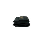 Chanel Card with Boy CC Logo Caviar Leather Trifold Wallet Black — view 5