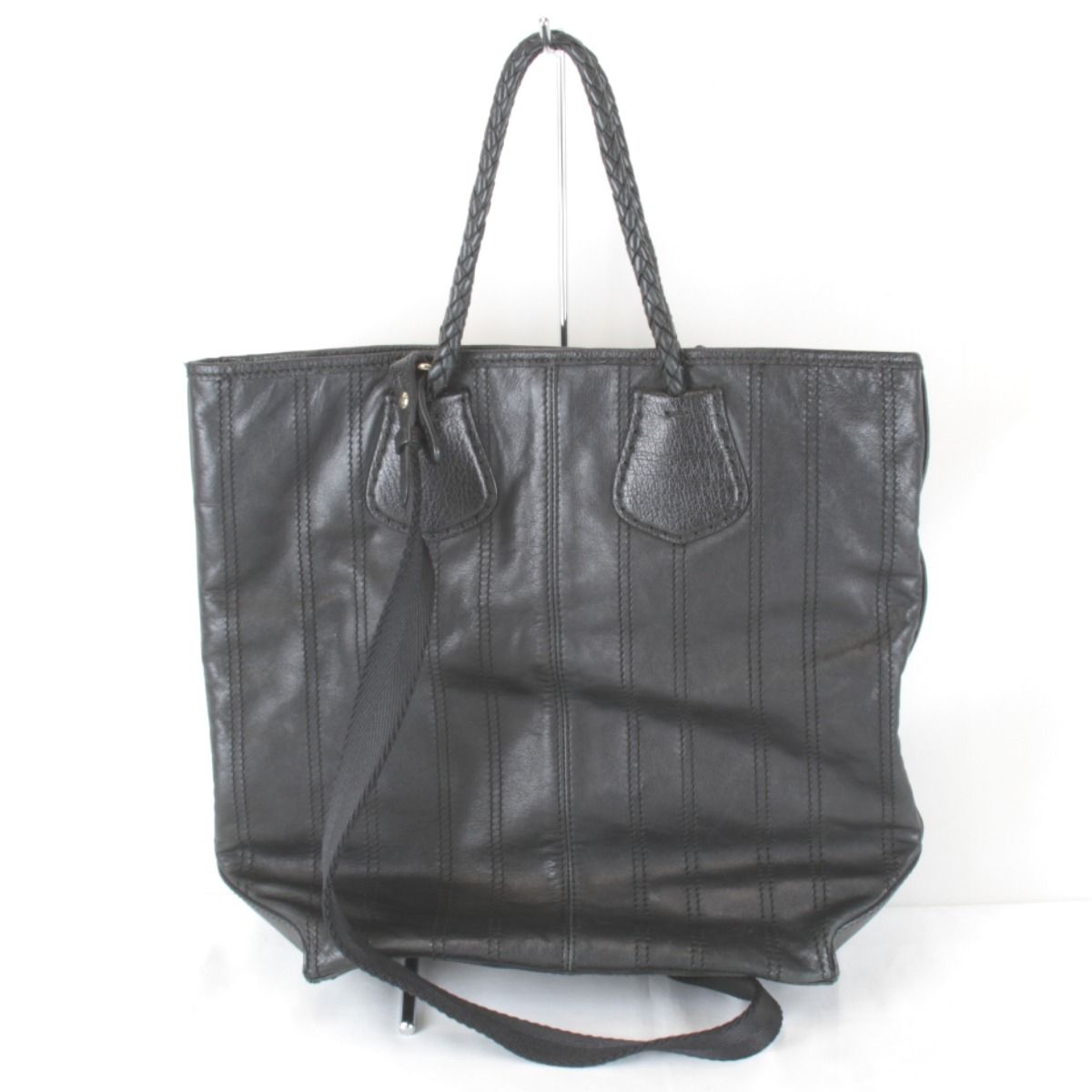 Celine 2-Way Tote Sc Leather Black — view 2