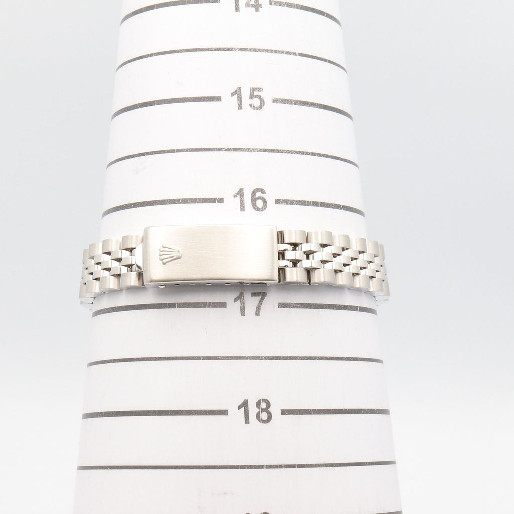 Rolex Datejust Number WH RO 18k White Gold Stainless Steel — view 7
