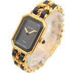 Chanel Watch Premiere S Black Leather — view 2