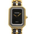 Chanel Watch Premiere Original Edition M Black Leather