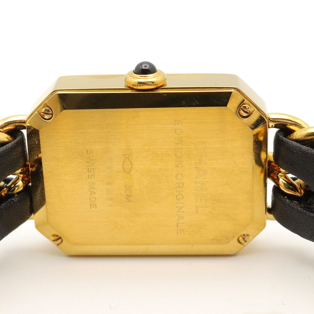 Chanel Watch Premiere Original Edition M Black Leather — view 5