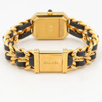 Chanel Watch Premiere M Black Leather — view 4