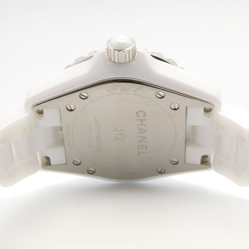 Chanel Watch Diamond Pink Shell Ceramic — view 5
