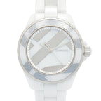 Chanel Watch Untitled White Ceramic