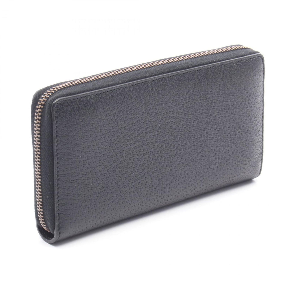 Gucci Round Wallet Sherry Line Black Leather — view 2