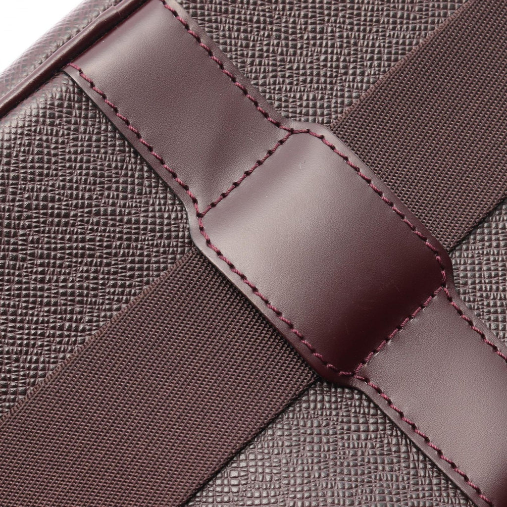 Louis Vuitton Shoulder Bag Reporter PM Taiga Acajou Leather Liporta — view 9