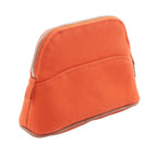 Hermes Pouch Bolide 15 Mini Orange 02 Canvas Leather — view 2