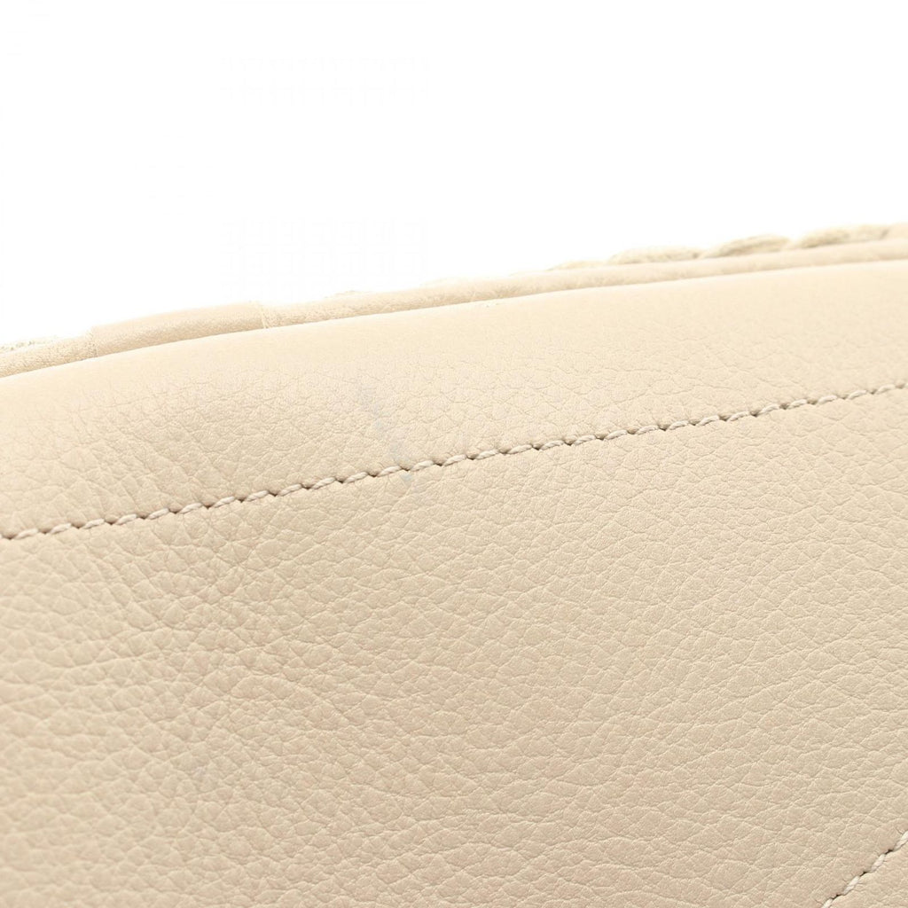 Loewe Handbag Braided Gray Ju Leather — view 9