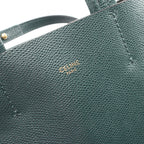 Celine Tote Vertical Small Cover 2-Way Green Leather — view 4