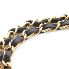 Chanel Shoulder Bag Deca Quilted 34 Black Lambskin Chain — view 7