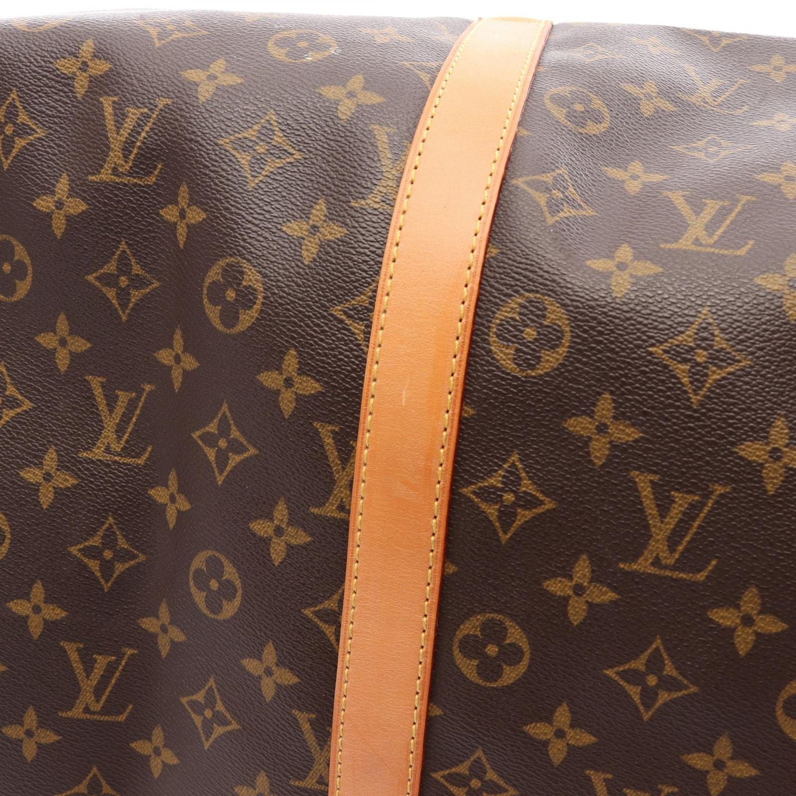 Louis Vuitton Boston Bag Keepall 55 Canvas Leather — view 7