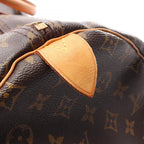 Louis Vuitton Boston Bag Keepall 55 Canvas Leather — view 9