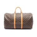 Louis Vuitton Boston Bag Keepall 55 Canvas Leather
