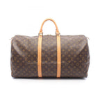 Louis Vuitton Boston Bag Keepall 55 Canvas Leather