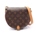 Louis Vuitton Shoulder Bag Tambourine Canvas Leather