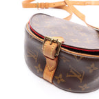 Louis Vuitton Shoulder Bag Tambourine Canvas Leather — view 7