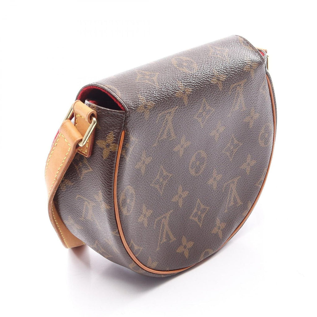 Louis Vuitton Shoulder Bag Tambourine Canvas Leather — view 2
