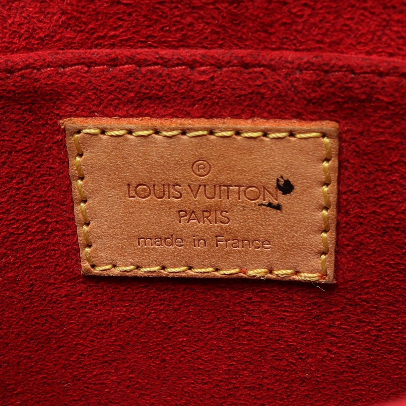 Louis Vuitton Shoulder Bag Tambourine Canvas Leather — view 4