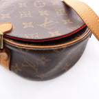 Louis Vuitton Shoulder Bag Tambourine Canvas Leather — view 6