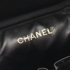 Chanel Handbag CC Logo Black Caviar Leather — view 4