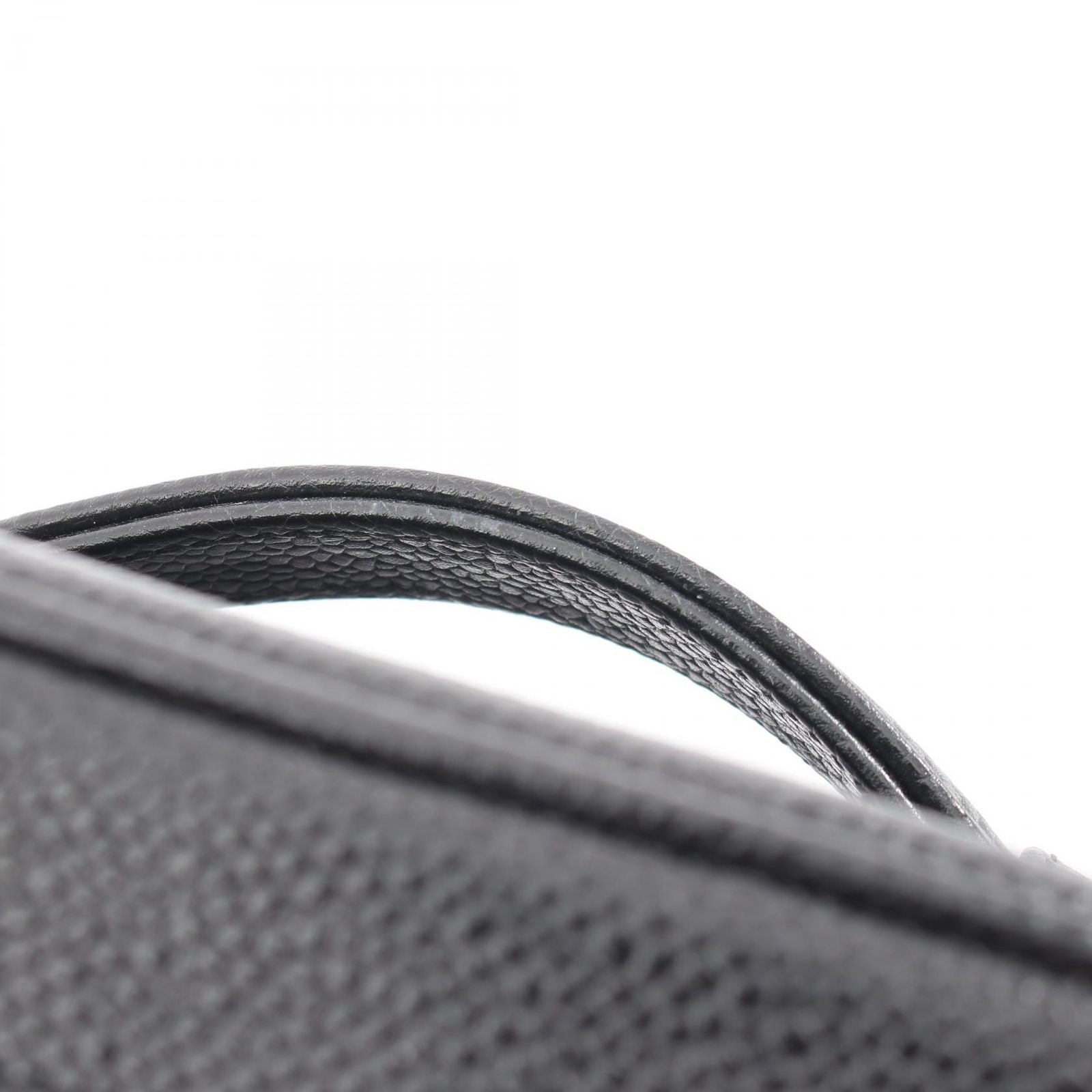 Chanel Handbag CC Logo Black Caviar Leather — view 7