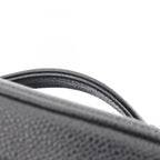 Chanel Handbag CC Logo Black Caviar Leather — view 7