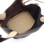Hermes Handbag Picotin Lock PM Tricolor Black Macassar Beige Maruf Leather PM — view 3