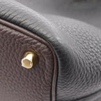 Hermes Handbag Picotin Lock PM Tricolor Black Macassar Beige Maruf Leather PM — view 7