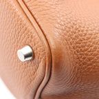 Hermes Handbag Picotin Lock PM Gold Cles Leather Calf PM Eclat — view 6