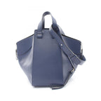 Loewe Handbag Hammock Medium 2-Way Navy Leather