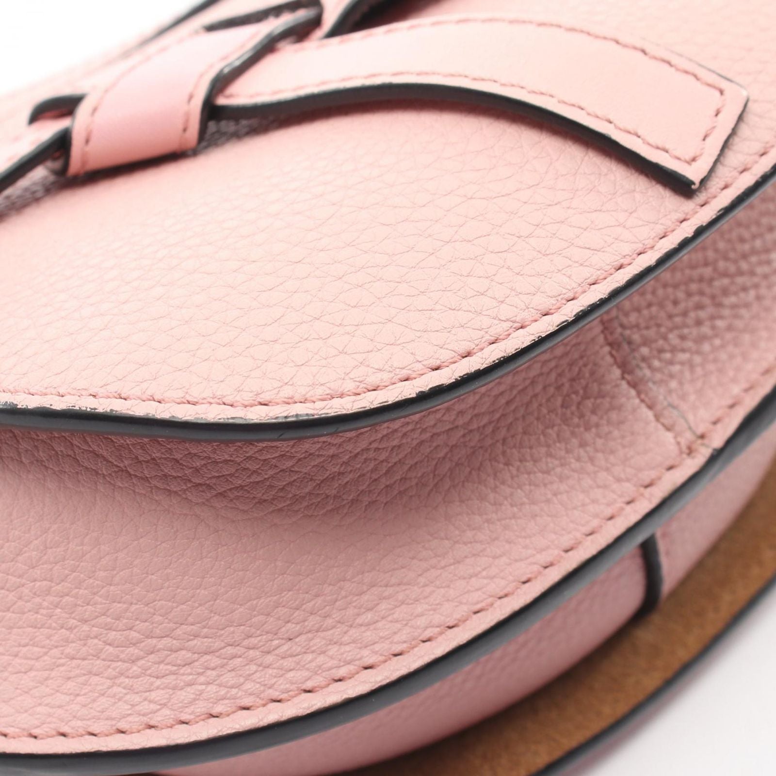 Loewe Shoulder Bag Gate Mini Light Pink Leather — view 5