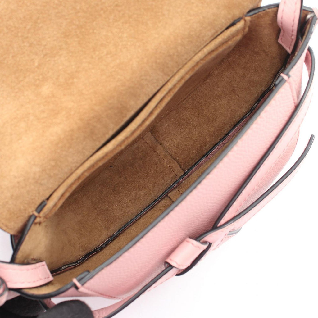 Loewe Shoulder Bag Gate Mini Light Pink Leather — view 3