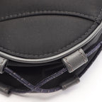 Dior Shoulder Bag Sacai Saddle Black Nylon Leather — view 5