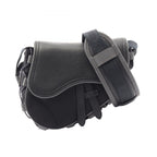 Dior Shoulder Bag Sacai Saddle Black Nylon Leather