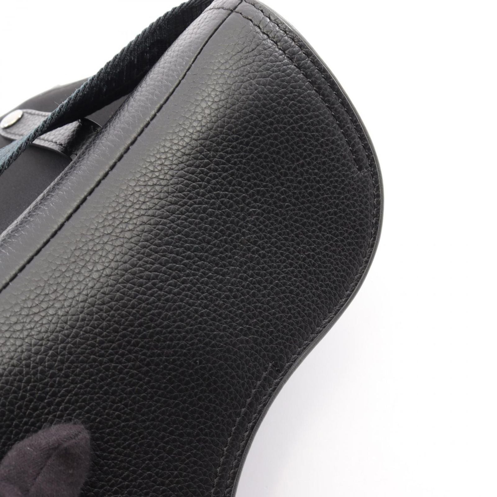Dior Shoulder Bag Sacai Saddle Black Nylon Leather — view 7