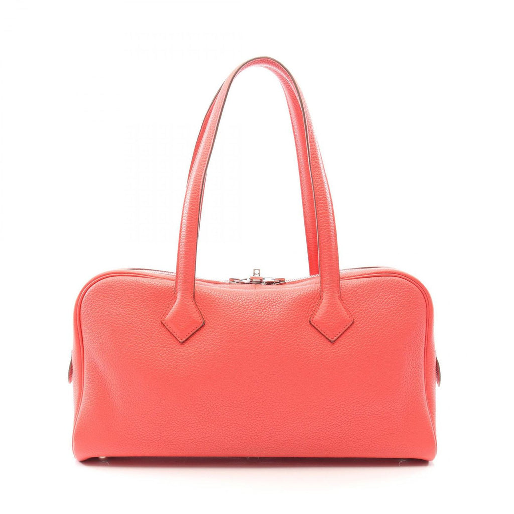 Hermes Handbag Victoria Elan 38 Bougainvillea Leather