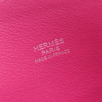 Hermes Handbag Bolide 27 2-Way Rose Purple Leather Calf — view 4