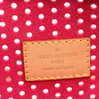 Louis Vuitton Handbag Pochette Fuchsia Canvas Leather — view 4