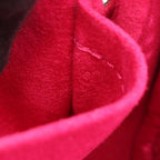 Louis Vuitton Handbag Pochette Fuchsia Canvas Leather — view 5