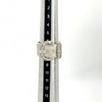 Hermes Ring Diane Belt Motif Vintage 51 925 Sterling Silver — view 4