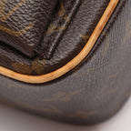 Louis Vuitton Shoulder Bag Viva City Monogram Canvas Leather — view 7