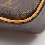 Louis Vuitton Shoulder Bag Viva City Monogram Canvas Leather — view 8