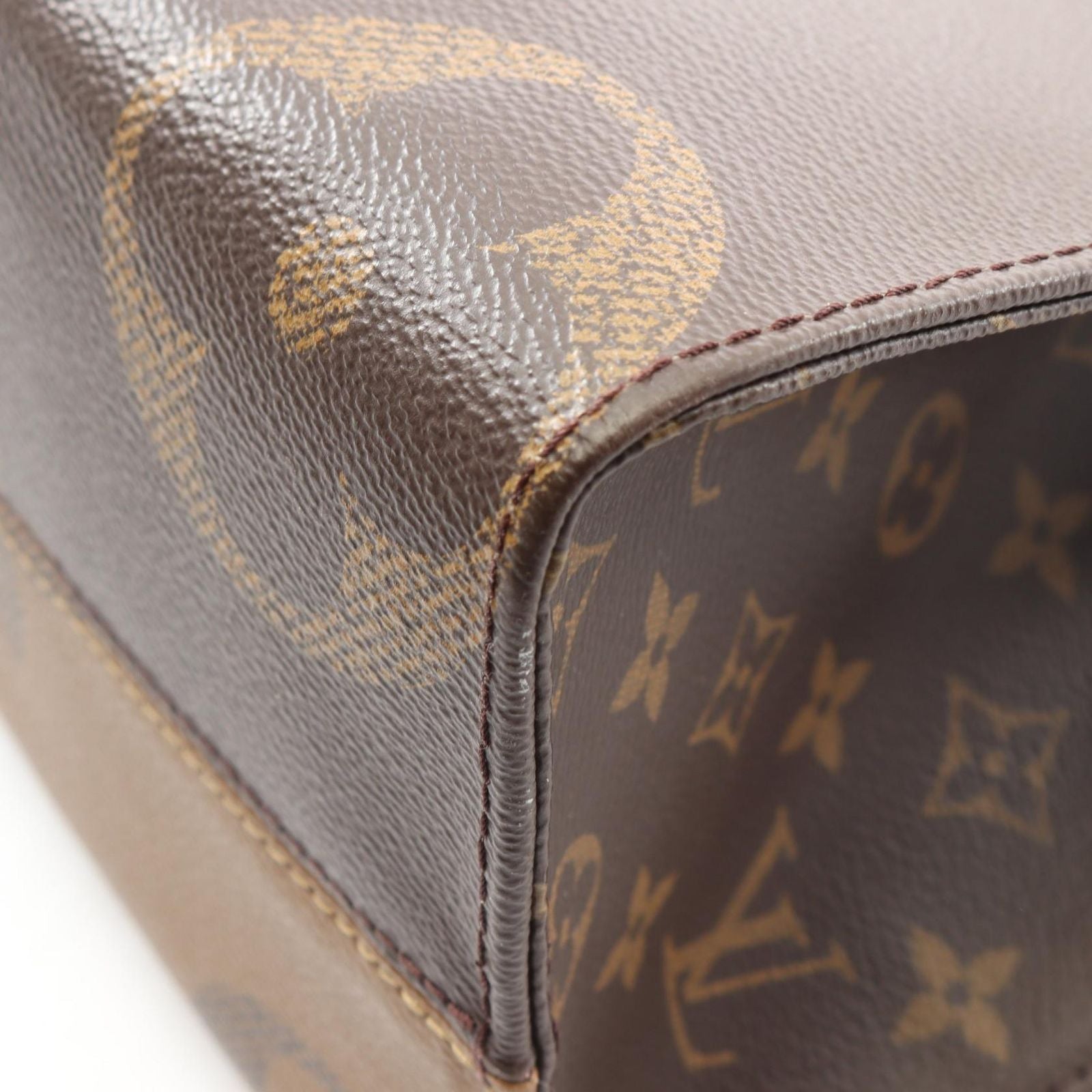 Louis Vuitton Tote On The Go Monogram Giant Reverse 2-Way Canvas Leather — view 7