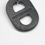 Hermes Necklace Star O'maillon Chaine D'ancre Pendant Leather Silver Black — view 8