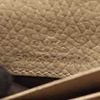 Gucci Bifold Wallet GG Marmont Beige Leather Double Bicolor Compact — view 4