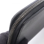 Dior Round Wallet CD Icon Long Zip Black Leather — view 8